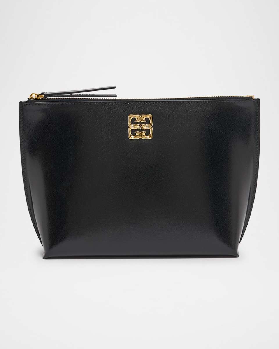 4G Liquid Cosmetic Pouch in Leather